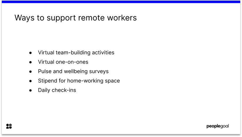 Supporting Remote Employees Hybrid Workplace