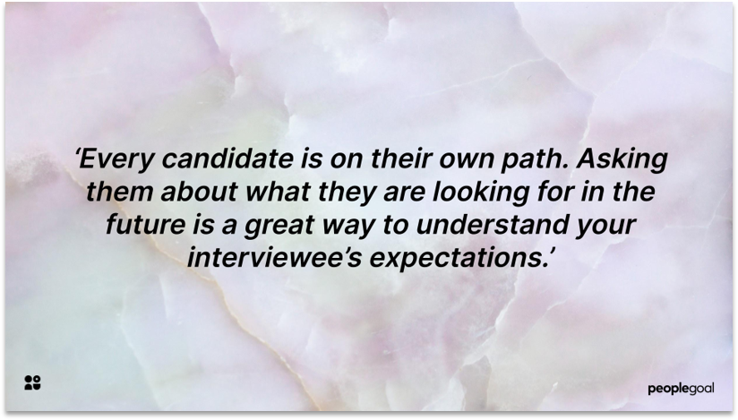 Career Path Quote for Interview Questions