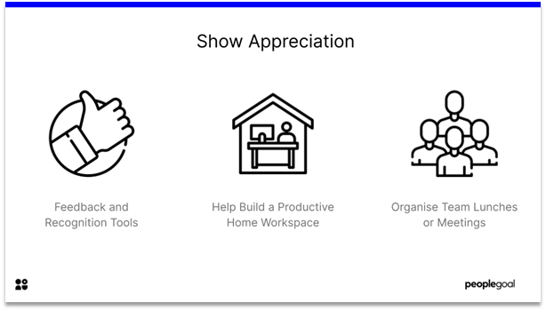 Remote Employee Engagement - show appreciation