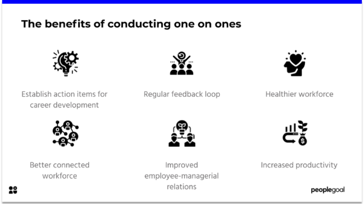 benefits of one on one discussions