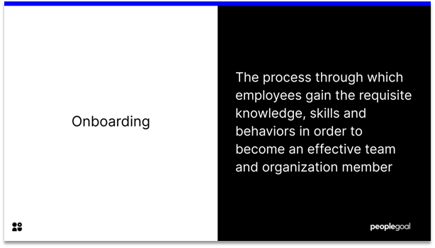 Onboarding - definition