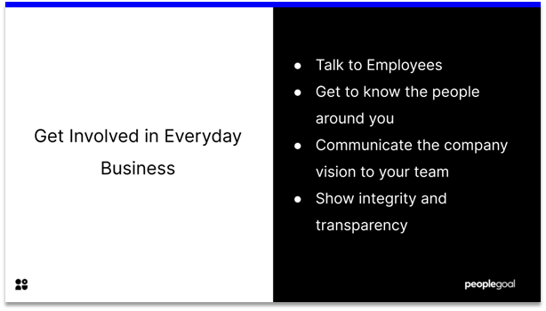 Connected Employees - Get involved in everyday business