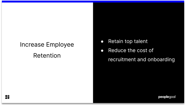 Development Planning - increase employee retention