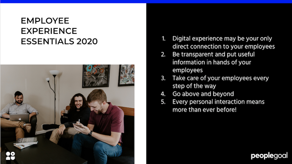 employee experience 2020