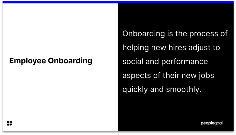 employee onboarding - defnin