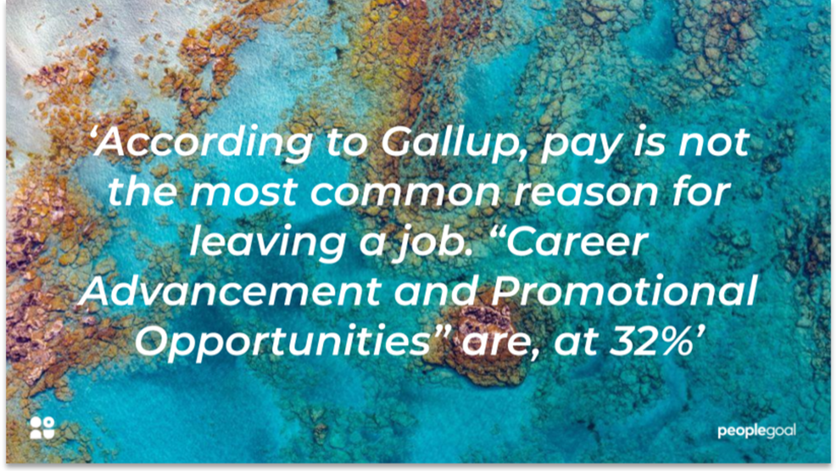 Most common reason for leaving a job