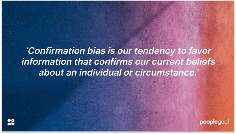 Contribution Bias - effect on performance reviews