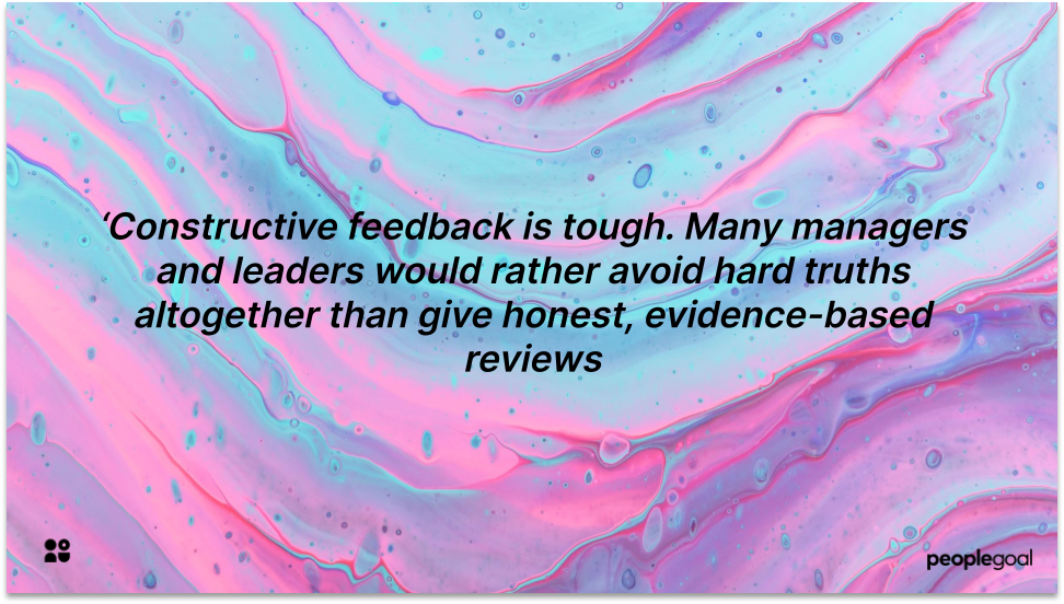 Constructive Feedback quote