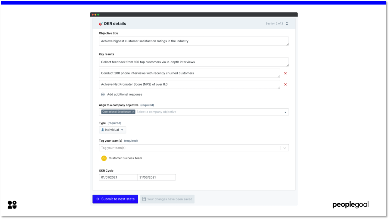 OKR details explained