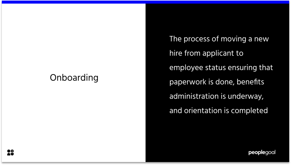 Onboarding Definition