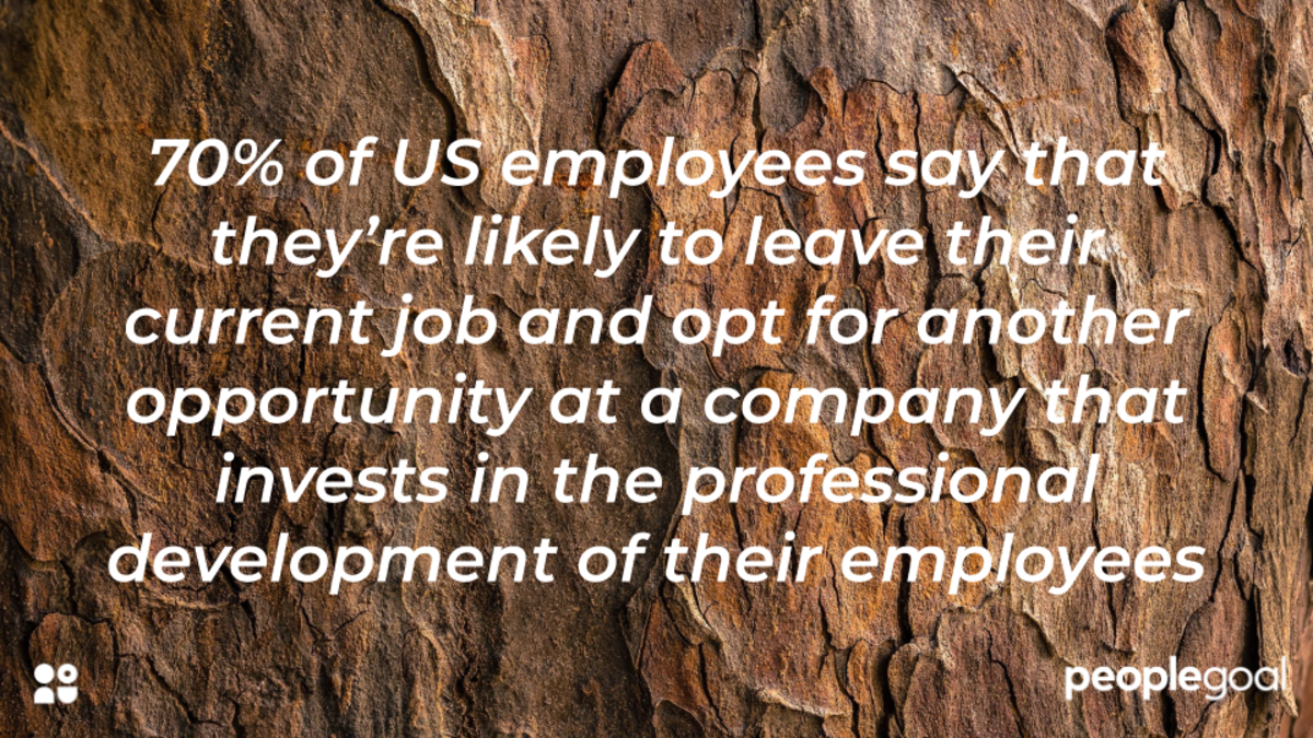 70% employees would switch based on company personal development opportunities