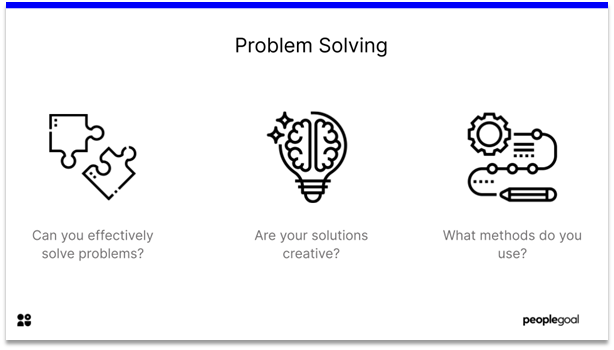 Self-Evaluation - Problem Solving