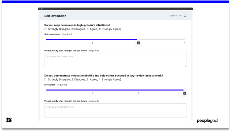 360 feedback self evaluation example