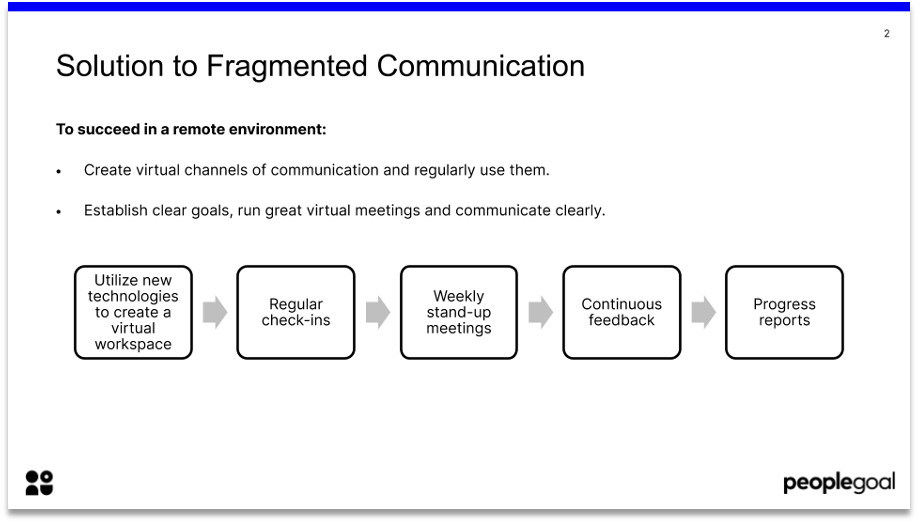 How to succeed in a remote environment